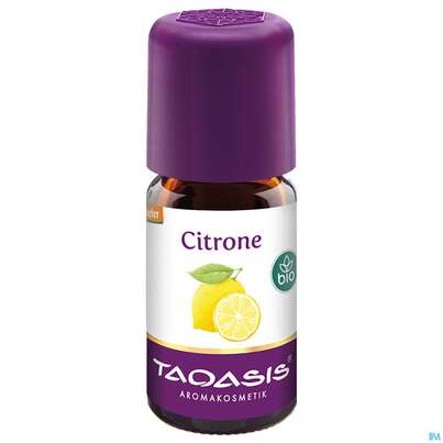 Sie sehen eine Packung Taoasis Zitronenöl Bio|demeter 5ml, Produktbild: 01 Taoasis Zitronenöl Bio|demeter 5ml, A-Nr.: 4621265 - 01