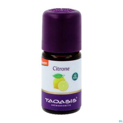 Sie sehen eine Packung Taoasis Zitronenöl Bio|demeter 5ml, Produktbild: 04 Taoasis Zitronenöl Bio|demeter 5ml, A-Nr.: 4621265 - 04