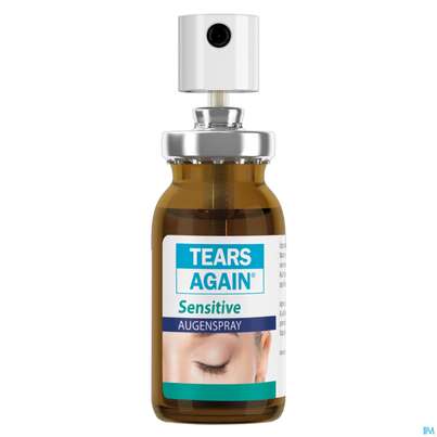 Sie sehen eine Packung Tears Again Augenspray -optima Sensitive 10ml, Produktbild: 03 Tears Again Augenspray -optima Sensitive 10ml, A-Nr.: 3996141 - 03