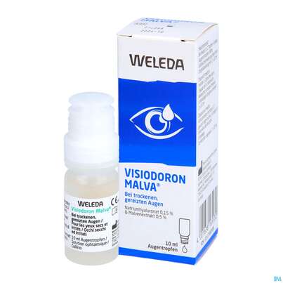 Sie sehen eine Packung Augentropfen Visiodoron Malva 10ml, Produktbild: 03 Augentropfen Visiodoron Malva 10ml, A-Nr.: 5464460 - 03