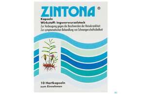 Sie sehen eine Packung Zintona Kapseln 10st, Produktbild: 01 Zintona Kapseln 10st, A-Nr.: 1041030 - 01