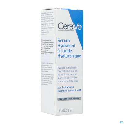 Sie sehen eine Packung Cerave Feuchtigkeitsspendend Hyaluronsaeure Serum 30ml, Produktbild: 03 Cerave Feuchtigkeitsspendend Hyaluronsaeure Serum 30ml, A-Nr.: 5801271 - 03