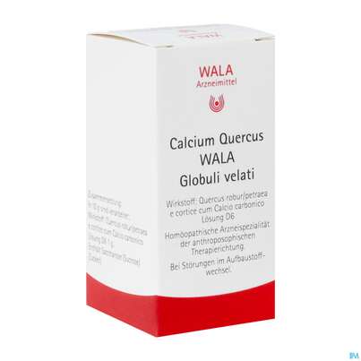 Sie sehen eine Packung Calcium Quercus Wala Globuli Velati 20g, Produktbild: 02 Calcium Quercus Wala Globuli Velati 20g, A-Nr.: 4482912 - 02