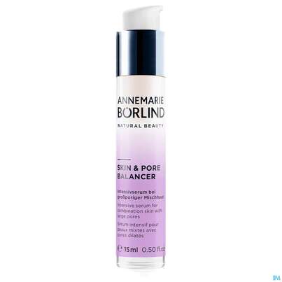 Sie sehen eine Packung Boerlind Skin & Pore Balancer Intensivserum 60321 15ml, Produktbild: 02 Boerlind Skin & Pore Balancer Intensivserum 60321 15ml, A-Nr.: 5770837 - 02