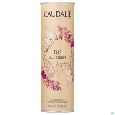 Sie sehen eine Packung Caudalie Eau Fraiche The Des Vignes 50ml, Produktbild: 01 Caudalie Eau Fraiche The Des Vignes 50ml, A-Nr.: 3832994 - 01