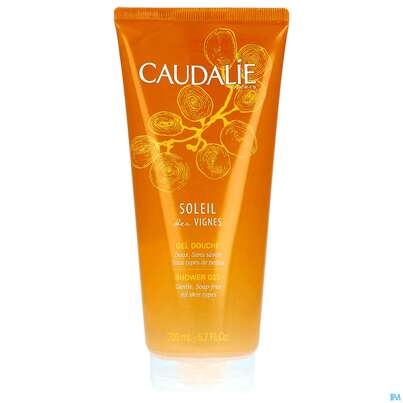 Sie sehen eine Packung Caudalie Duschgel Soleil Des Vignes 200ml, Produktbild: 02 Caudalie Duschgel Soleil Des Vignes 200ml, A-Nr.: 5286231 - 02