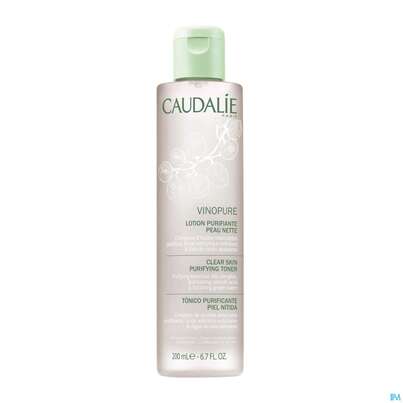 Sie sehen eine Packung Caudalie Vinopure Reinigungslotion 200ml, Produktbild: 04 Caudalie Vinopure Reinigungslotion 200ml, A-Nr.: 4888028 - 04