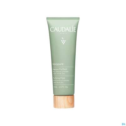 Sie sehen eine Packung Caudalie Vinopure Klaerende Maske 75ml, Produktbild: 02 Caudalie Vinopure Klaerende Maske 75ml, A-Nr.: 4750011 - 02