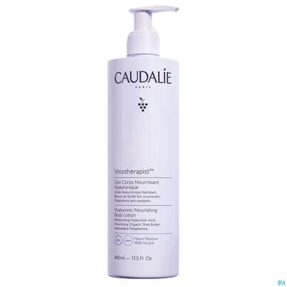 Sie sehen eine Packung Caudalie Vinotherapist Naehrende Koerperpflege 400ml, Produktbild: 01 Caudalie Vinotherapist Naehrende Koerperpflege 400ml, A-Nr.: 5609220 - 01