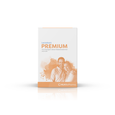 Sie sehen eine Packung Lactobact PREMIUM, Produktbild: 01 Lactobact PREMIUM, A-Nr.: 5741511 - 01