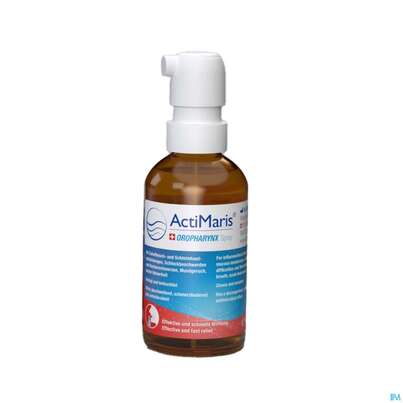 Mundspray Rachenspray Actimaris Oropharynx Hyperton. Meerwasserlösung 50ml, A-Nr.: 5355854 - 04