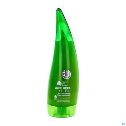 Sie sehen eine Packung Aloe Vera Gel Pur Better Life Products 250ml, Produktbild: 02 Aloe Vera Gel Pur Better Life Products 250ml, A-Nr.: 5289347 - 02
