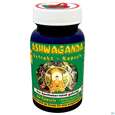 Sie sehen eine Packung Ashwaganda Extrakt Kapseln Withania Somnifera 60st, Produktbild: 03 Ashwaganda Extrakt Kapseln Withania Somnifera 60st, A-Nr.: 3996483 - 03