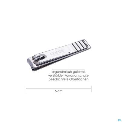 Sie sehen eine Packung Nagel Knipser Canal Vernickelt 6cm 3051- 1st, Produktbild: 02 Nagel Knipser Canal Vernickelt 6cm 3051- 1st, A-Nr.: 4786486 - 02