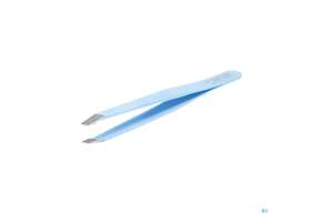 Pinzetten Canal Rostfrei/schraeg 9cm Hellblau 2303- 1st, A-Nr.: 4786167 - 01