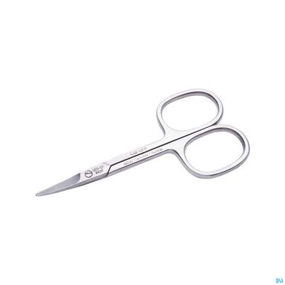 Sie sehen eine Packung Scheren Canal Rostfrei/gebogen Baby 9cm 1201- 1st, Produktbild: 01 Scheren Canal Rostfrei/gebogen Baby 9cm 1201- 1st, A-Nr.: 4785587 - 01