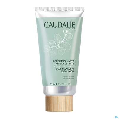 Sie sehen eine Packung Caudalie Gesichtspeeling Porentief Reinigend 75ml, Produktbild: 02 Caudalie Gesichtspeeling Porentief Reinigend 75ml, A-Nr.: 4550453 - 02