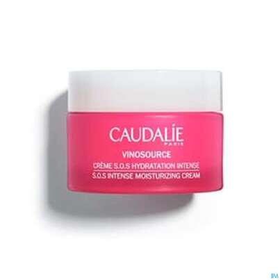 Sie sehen eine Packung Caudalie Vinosource/hydra S.o.s Creme Intensive Feucht 50ml, Produktbild: 01 Caudalie Vinosource/hydra S.o.s Creme Intensive Feucht 50ml, A-Nr.: 5080972 - 01