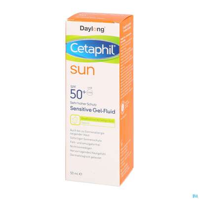 Sonnenprodukte Cetaphil Sun Daylong Sensitive Gel Fluid Sfp50+ 50ml, A-Nr.: 5129744 - 02