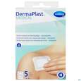 Sie sehen eine Packung Wundpflaster Dermaplast/medical Selbstklebend Steril Atmungsaktiv 7,2x 5cm 5st, Produktbild: 01 Wundpflaster Dermaplast/medical Selbstklebend Steril Atmungsaktiv 7,2x 5cm 5st, A-Nr.: 4489535 - 01