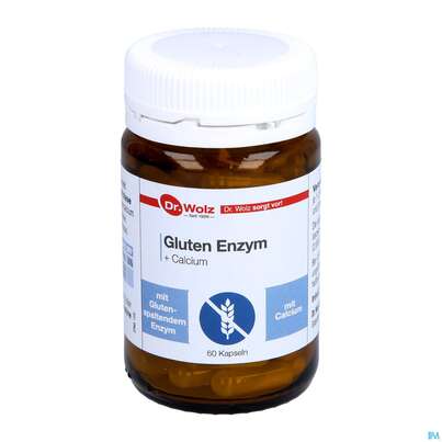 Dr.wolz Gluten Enzym +calcium Kapseln 60522 60st, A-Nr.: 4828285 - 06