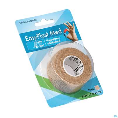 Easyplast Med Fingerpflaster 2,5cm X 4,5m Hautfarbe 1 Stück, A-Nr.: 4269420 - 02