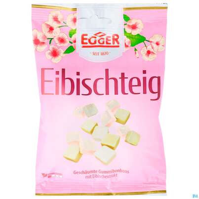 Sie sehen eine Packung Egger Spezialitaeten Eibischteig 75g, Produktbild: 01 Egger Spezialitaeten Eibischteig 75g, A-Nr.: 0743095 - 01