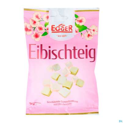 Sie sehen eine Packung Egger Spezialitaeten Eibischteig 75g, Produktbild: 02 Egger Spezialitaeten Eibischteig 75g, A-Nr.: 0743095 - 02