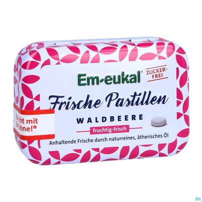 Em-eukal Frische Pastillen Dose Zfr Waldbeere 20g, A-Nr.: 4934053 - 05