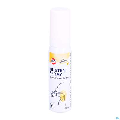 Sie sehen eine Packung Emser Husten-spray Bei Reizhusten 30ml, Produktbild: 06 Emser Husten-spray Bei Reizhusten 30ml, A-Nr.: 4857973 - 06