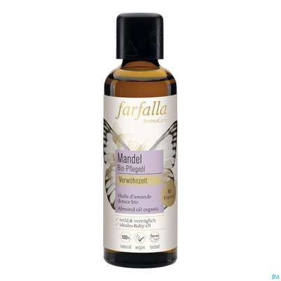 Farfalla Pflegeoel/bio Mandel Verwoehnzeit 75ml, A-Nr.: 4860596 - 02