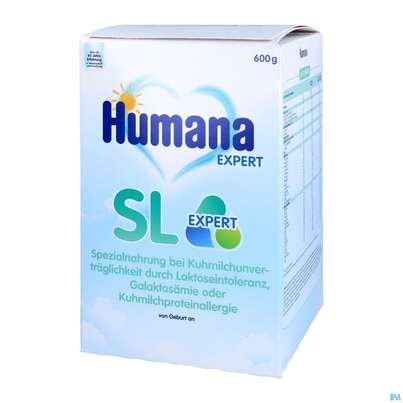 Humana Spezialnahrung Pulver Von/geburt/an Sl Expert Kuhmilchunvertraeglich 600g, A-Nr.: 5417064 - 02