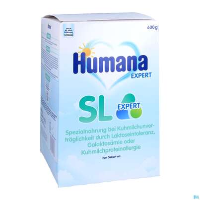 Humana Spezialnahrung Pulver Von/geburt/an Sl Expert Kuhmilchunvertraeglich 600g, A-Nr.: 5417064 - 03