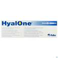 Sie sehen eine Packung Hyalone Fertigspritze 4ml, Produktbild: 01 Hyalone Fertigspritze 4ml, A-Nr.: 3854234 - 01