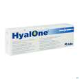 Sie sehen eine Packung Hyalone Fertigspritze 4ml, Produktbild: 02 Hyalone Fertigspritze 4ml, A-Nr.: 3854234 - 02