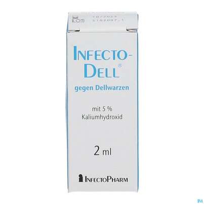 Sie sehen eine Packung Infectodell Lösung 2ml, Produktbild: 01 Infectodell Lösung 2ml, A-Nr.: 4116225 - 01