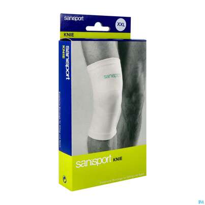 Sie sehen eine Packung Kniebandagen Sanisport Xxl Nr 22 1st, Produktbild: 02 Kniebandagen Sanisport Xxl Nr 22 1st, A-Nr.: 4140293 - 02