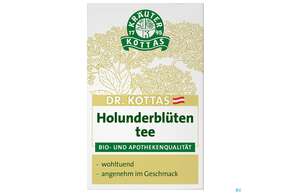 Dr.Kottas Tee Holunderblueten 20st, A-Nr.: 4269839 - 01
