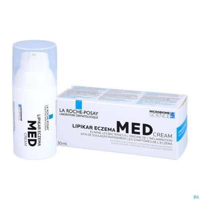 Sie sehen eine Packung La Roche Posay Lipikar Eczema Med Neurodermitis Md 30ml, Produktbild: 04 La Roche Posay Lipikar Eczema Med Neurodermitis Md 30ml, A-Nr.: 5462515 - 04
