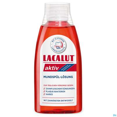 Mundwasser/spuelung Lacalut Aktiv Mundspuel-lösung 300ml, A-Nr.: 3277937 - 02