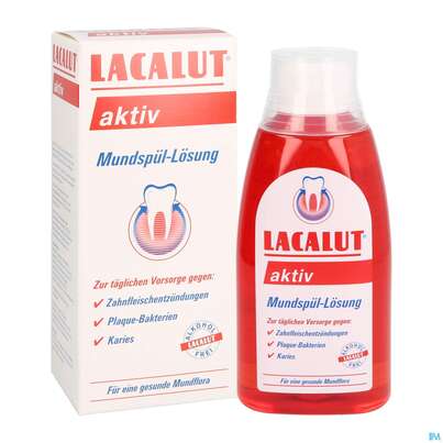 Mundwasser/spuelung Lacalut Aktiv Mundspuel-lösung 300ml, A-Nr.: 3277937 - 06