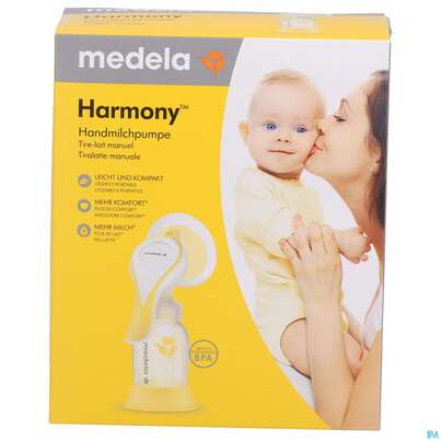 Sie sehen eine Packung Medela Handmilchpumpe Harmony 1st, Produktbild: 01 Medela Handmilchpumpe Harmony 1st, A-Nr.: 4333218 - 01