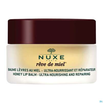 Sie sehen eine Packung Nuxe Reve De Miel Baume Levres 15g, Produktbild: 05 Nuxe Reve De Miel Baume Levres 15g, A-Nr.: 4080378 - 05