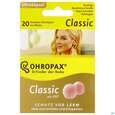 Sie sehen eine Packung Ohrenschutz Ohropax Classic Ohrstoepsel Wachs Gerx1 20st, Produktbild: 01 Ohrenschutz Ohropax Classic Ohrstoepsel Wachs Gerx1 20st, A-Nr.: 1625682 - 01