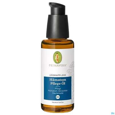 Sie sehen eine Packung Primavera Aromapflege Haematom Pflege Oel Bio 50ml, Produktbild: 02 Primavera Aromapflege Haematom Pflege Oel Bio 50ml, A-Nr.: 5377583 - 02
