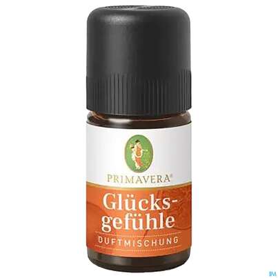 Sie sehen eine Packung Primavera Duftmischung Gluecksgefuehle 5ml, Produktbild: 02 Primavera Duftmischung Gluecksgefuehle 5ml, A-Nr.: 5344520 - 02