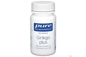 Pure Encapsulations Ginkgo Plus 60 Kapseln, A-Nr.: 5228245 - 01