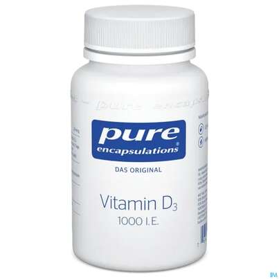 Pure Encapsulations Vitamin D3 1000 I.e. 120 Kapseln, A-Nr.: 3392199 - 02
