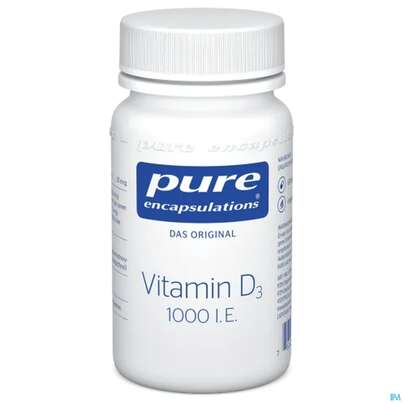 Pure Encapsulations Vitamin D3 1000 I.e. 60 Kapseln, A-Nr.: 3392182 - 02