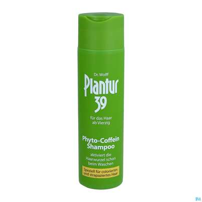 Sie sehen eine Packung Shampoon Plantur 39 Coffein Coloriertes Haar 250ml, Produktbild: 06 Shampoon Plantur 39 Coffein Coloriertes Haar 250ml, A-Nr.: 3275973 - 06